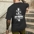 Sacrificio Nocturno Oscuro Camiseta Hombre Estampado Espalda Regalos para él