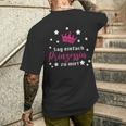 Sag Einfach Prinzessin Zu Mir Prinzessinnen T-Shirt mit Rückendruck Geschenke für Ihn