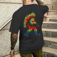 Sasquatch Colorado Tie Dye Ape Hood Gif Men's T-shirt Back Print Gifts for Him