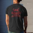 Satriales Pork Store Kearny New Jersey Raglan Baseball Tee Mens Back Print T-shirt Gifts for Him