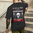 Scaffolding Ich Habe Eine Tochter Und Bin Scaffolder Ich H T-Shirt mit Rückendruck Geschenke für Ihn