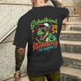 Schulkind 2024 T-Rex Dino Achtung Ich Komme Einschulung T-Shirt mit Rückendruck Geschenke für Ihn