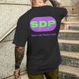 Sdp S T-Shirt mit Rückendruck Geschenke für Ihn