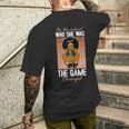 She Remembered Who She Was Black History Month Blm Melanin Men's T-shirt Back Print Gifts for Him