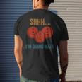 Shhh Im Doing Math Weight Lifting Gym Lover Motivation Gymer Mens Back Print T-shirt Gifts for Him