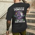 Si Tengo Que Ser Una Princesa Que Sea Guerrera 8 Marzo Camiseta Camiseta Hombre Estampado Espalda Regalos para él
