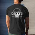 Soccer Dad Soccer Player Coach Mens Back Print T-shirt Gifts for Him