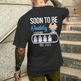 Soon To Be Daddy 2025 Boy Gender Reveal Party Dad Father Men's T-shirt Back Print Funny Gifts