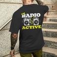 Soy Radio Active Para Un Operador De Radio Radio Divertido Jamón Radio Camiseta Hombre Estampado Espalda Regalos para él