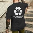 Soylent Green Is People Men's T-shirt Back Print Gifts for Him