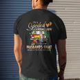 I Am A Spoiled Camping Lady It Is My Husband Fault Mens Back Print T-shirt Gifts for Him