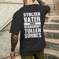 Stolzerater Eineserdammt Tollen Sohnes Kind Papa T-Shirt mit Rückendruck Geschenke für Ihn