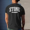 Stone Limited Edition Personalized Family Name Surname Men's T-shirt Back Print Gifts for Him