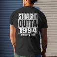 Straight Outta 1994 30Th Bday Dirty Thirty Vintage Men's T-shirt Back Print Gifts for Him