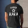 Super Kaka Turkmen Dad For Men Mens Back Print T-shirt Gifts for Him