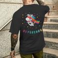 Supercorn Superhero Unicorn T-Shirt mit Rückendruck Geschenke für Ihn