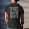 T-shirt imprimé au dos imprimé au dos Joy Division 'Unknown Pleasures', Tee Graphique Musique Cadeaux pour lui