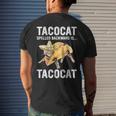 Tacocat Spelled Backward Is Tacocat For Tacos&Cat Lovers Men's T-shirt Back Print Gifts for Him