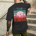 Team Blobfisch Deep Sea Fish Blobfish T-Shirt mit Rückendruck Geschenke für Ihn