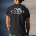 Team Cifuentes Proud Family Surname Last Name Mens Back Print T-shirt Gifts for Him