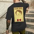 Team Karl Fan I Team Lauterbach Fan T-Shirt mit Rückendruck Geschenke für Ihn