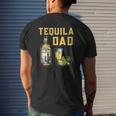 Tequila Dad Mexican Drinker Father's Day Mens Back Print T-shirt Gifts for Him