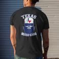 Texas Beard Gang Mens Back Print T-shirt Gifts for Him