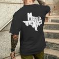 Texas Map Made In Texas Throwback Classic Men's T-shirt Back Print Gifts for Him