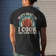 That's What I Do I Cook And I Know Things Cooking Men's T-shirt Back Print Gifts for Him