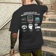 Things Die Ich In Meiner Freizeit Mache Tractor T-Shirt mit Rückendruck Geschenke für Ihn