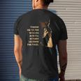 Throw Me To The Wolves And I Will Return Leading The Pack Mens Back Print T-shirt Gifts for Him