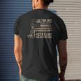 I Took A Dna Test God Is My Father Veterans Are My Brother Mens Back Print T-shirt Gifts for Him