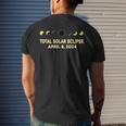 Total Solar Eclipse 2024 Solar Eclipse April 8 2024 Men's T-shirt Back Print Gifts for Him Total Solar Eclipse 2024 Solar Eclipse April 8 2024 Men's T-shirt Back Print Gifts for Him