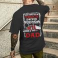 Truck Driver Some People Call Me Truck Driver The Most Important Call Me Dad Men's T-shirt Back Print Gifts for Him