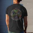 The United States Gator Navy Mens Back Print T-shirt Gifts for Him