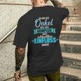 Unkel Weil Sich Komplize Nach Bad Influence Anhören T-Shirt mit Rückendruck Geschenke für Ihn