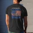 Us Navy Proud Uncle Proud Us Navy Uncle For Veteran Day Mens Back Print T-shirt Gifts for Him
