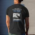 Uss Los Angeles Ssn 688 Submarine Veterans Day Father's Day Mens Back Print T-shirt Gifts for Him