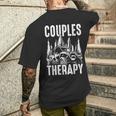 Utv Side By Side Couples Therapy Men's T-shirt Back Print Funny Gifts