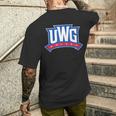 Uwg Wolves Arch Athletics Wordmark Standard Men's T-shirt Back Print Funny Gifts