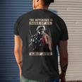 Veteran The Difference Is None Of Us Almost Joined Men's T-shirt Back Print Funny Gifts