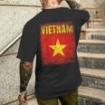 Vietnamietnamesischietnamietnam-Flagge T-Shirt mit Rückendruck Geschenke für Ihn