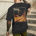 Vintage America Totality Texas Total Solar Eclipse 40824 Men's T-shirt Back Print Gifts for Him