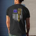 Vintage American Flag Proud To Be Us Navy Chief Veteran Dad Mens Back Print T-shirt Gifts for Him