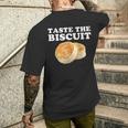Vintage Taste The Biscuit For Women Men's T-shirt Back Print Funny Gifts