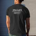 Vintage Hoyt Archery Brawling Bucks Mens Back Print T-shirt Gifts for Him