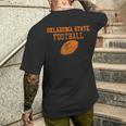 Vintage Oklahoma State Football Men's T-shirt Back Print Gifts for Him
