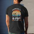 Vintage Promoted To G-Pop 2021 Father Day Mens Back Print T-shirt Gifts for Him