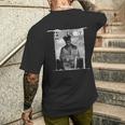 Vintage Rapper Music Retro Hip-Hop Rap T-Shirt mit Rückendruck Geschenke für Ihn