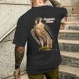 Wanderfalke Bird Watcher Bird Lover T-Shirt mit Rückendruck Geschenke für Ihn